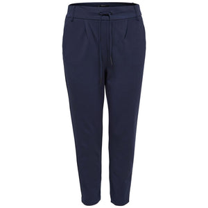 Only Blue Viscose Casual Pants
