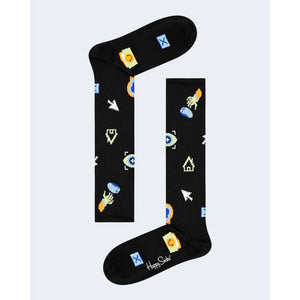 Happy Socks Black Cotton Socks