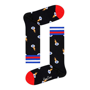 Happy Socks Black Cotton Socks