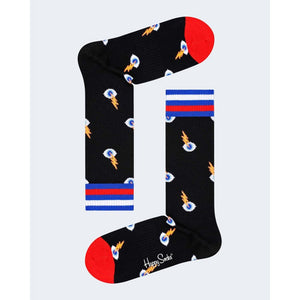 Happy Socks Black Cotton Socks