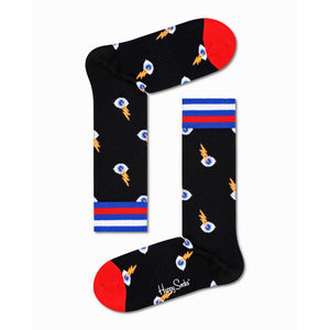 Happy Socks Black Cotton Socks