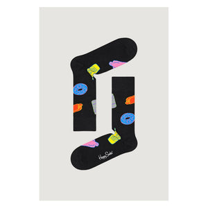 Happy Socks Black Cotton Socks