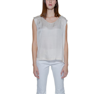 Street One Cream Viscose Blouse