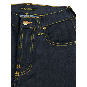 Nudie Jeans Blue Cotton Jeans Denim