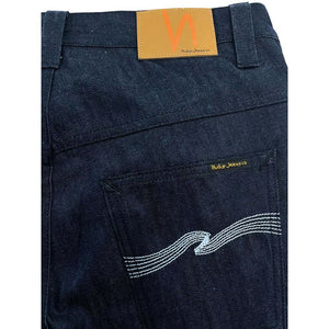Nudie Jeans Blue Cotton Jeans Denim