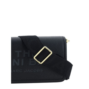Marc Jacobs Black Calf Leather Bos Taurus Shoulder Bag