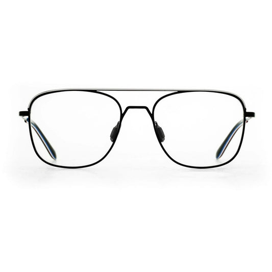 Vuarnet Black Stainless Steel Glasses (Frames)