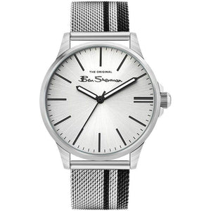 Ben Sherman Gray Stainless Steel Dress Watch