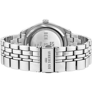 Ben Sherman Gray Stainless Steel Dress Watch