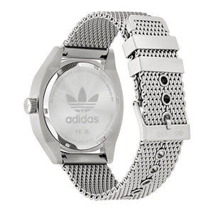 Adidas Gray Stainless Steel Dress Watch