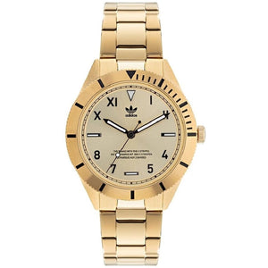 Adidas Gold Stainless Steel Bracelet Watch