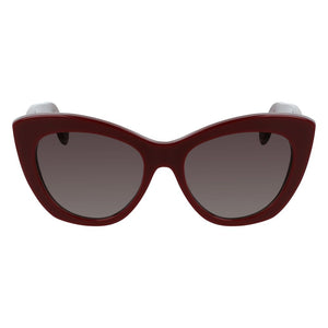 Salvatore Ferragamo Bordeaux Acetate Sunglasses