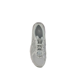 New Balance White Polyurethane Athletic Sneakers