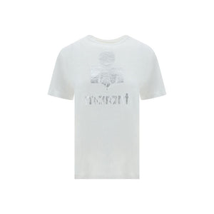 Marant Etoile White Linen T-Shirt