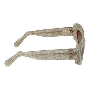 GCDS Silver Acetate Sunglasses