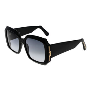 GCDS Black Acetate Sunglasses