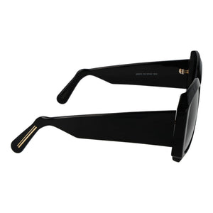 GCDS Black Acetate Sunglasses