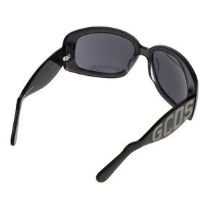 GCDS Black Acetate Sunglasses