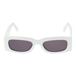 GCDS White Plastic Sunglasses
