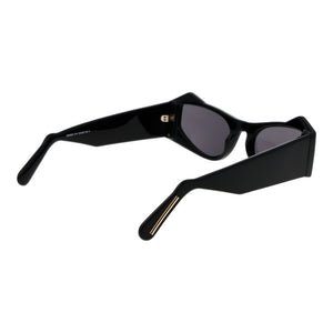 GCDS Black Acetate Sunglasses