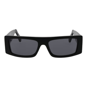 GCDS Black Plastic Sunglasses