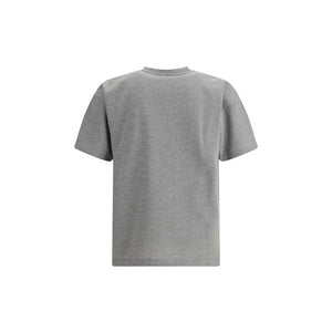 Saint Laurent Grey Cotton Oversized T-shirt