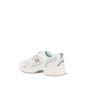 New Balance White Leather Tier 3 Sneakers