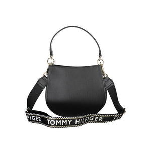 Tommy Hilfiger Black Polyester Handbag