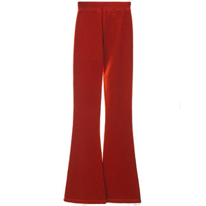 Dsquared² Red Cotton Athletic Pants