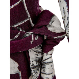 Lardini Purple Viscose Casual Dress