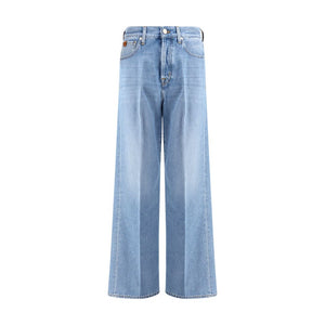 Jacob Cohen Light Blue Cotton Jeans Denim