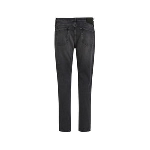 Calvin Klein Jeans Black Cotton Skinny Jeans