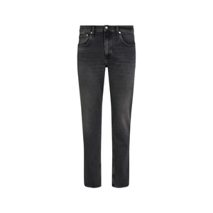 Calvin Klein Jeans Black Cotton Skinny Jeans