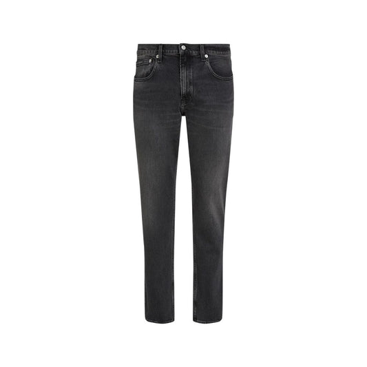 Calvin Klein Jeans Black Cotton Skinny Jeans
