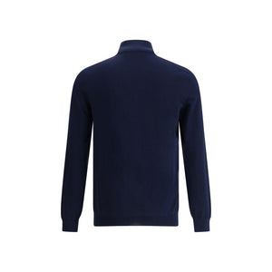 Svevo Blue Cotton Cardigan