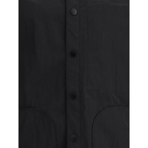 Paltò Black Polyester Coat
