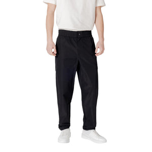 Calvin Klein Jeans Black Polyester Casual Pants