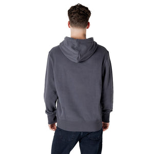 Calvin Klein Jeans Gray Cotton Hoodie