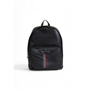 Tommy Hilfiger Black Polyester Backpack