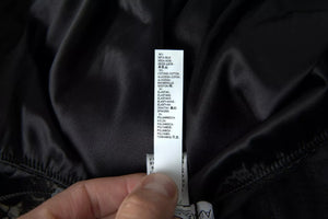 Dolce & Gabbana Black Lace Silk Sleepwear Camisole Top Underwear