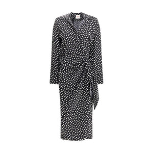 Crida Milano Black Silk Cocktail Dress