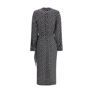 Crida Milano Black Silk Cocktail Dress