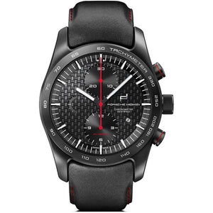 Porsche Design Black Leather Sport Watch