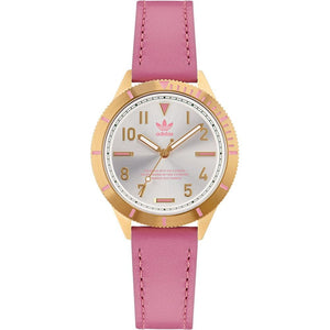 Adidas Multicolor Leather Dress Watch