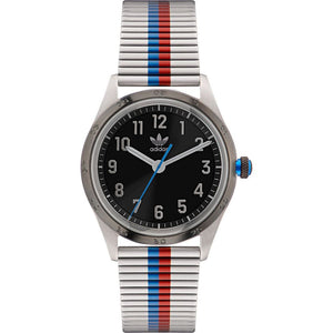 Adidas Gray Stainless Steel Dress Watch
