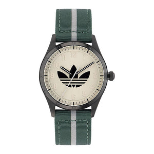 Adidas Green Fabric Sport Watch