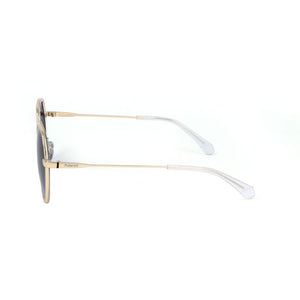 Polaroid Gold Stainless Steel Sunglasses