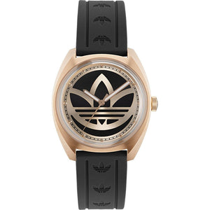 Adidas Black Synthetic Dress Watch