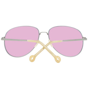 Hally&Son Gold Metal Sunglasses