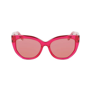 Ferragamo Red Acetate Sunglasses